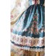 Surface Spell Gothic Alpen Rose Dirndl Corset Skirt